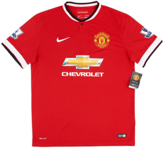 2014-15 Manchester United Home Shirt V.Persie #20 (L)