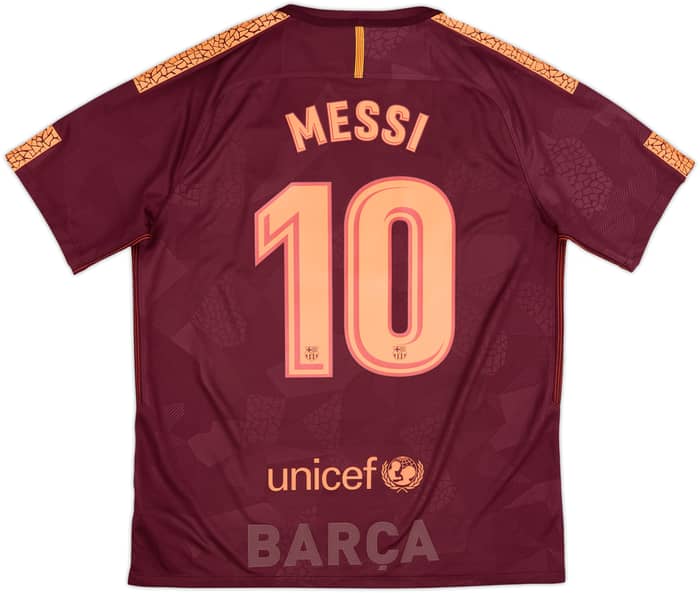 2017-18 Barcelona Third Shirt Messi #10 - 10/10 - (L)