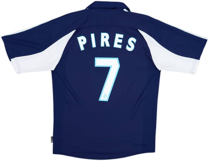 1999-00 Olympique Marseille Away Shirt Pires #7 - 10/10 - (S)