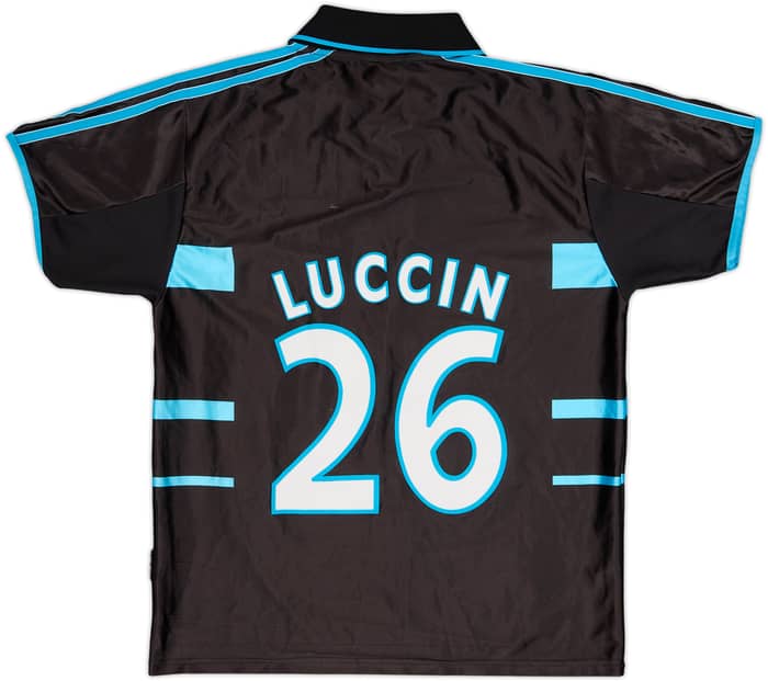 1999-00 Olympique Marseille Third Shirt Luccin #26 - 4/10 - (XS)