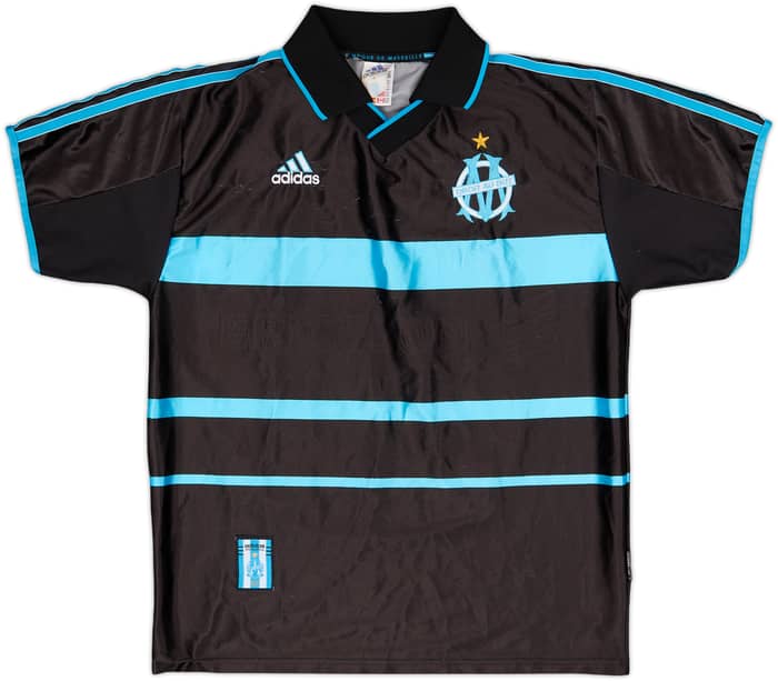 1999-00 Olympique Marseille Third Shirt Luccin #26 - 4/10 - (XS)