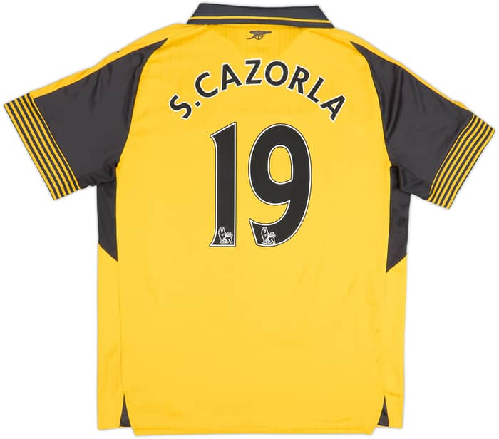 2016-17 Arsenal Away Shirt S.Cazorla #19 - 6/10 - (XL)