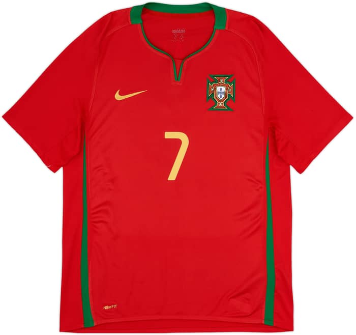 Camiseta de local de Portugal 2008-10 Ronaldo #7 - 6/10 - (M)