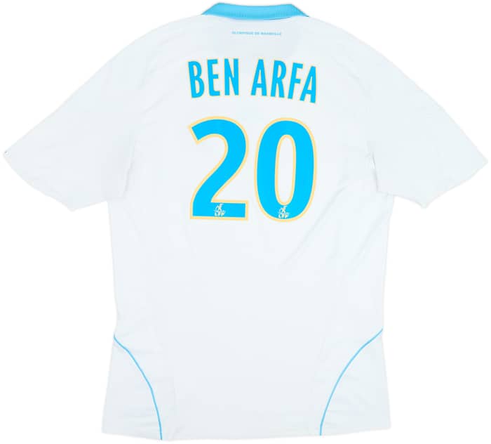 2008-09 Olympique Marseille Home Shirt Ben Arfa #20 - 5/10 - (XL)