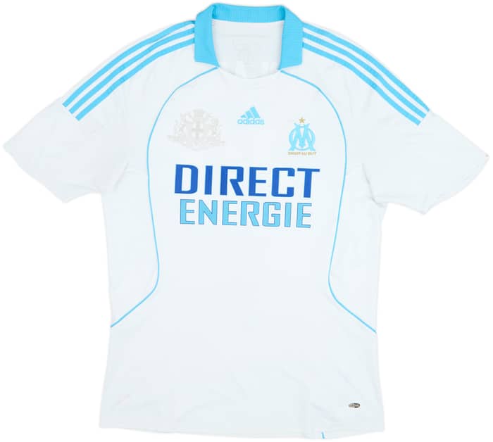 2008-09 Olympique Marseille Home Shirt Ben Arfa #20 - 5/10 - (XL)