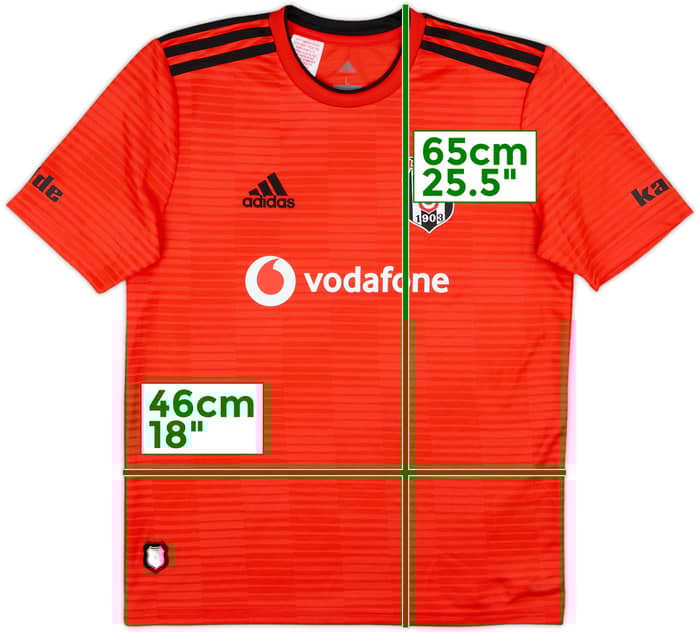 2018-19 Besiktas Third Shirt - 8/10 - (L.Boys)