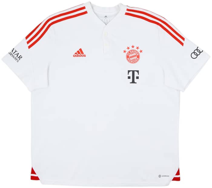 2022-23 Bayern Munich adidas Polo Shirt - 8/10 - (XL)