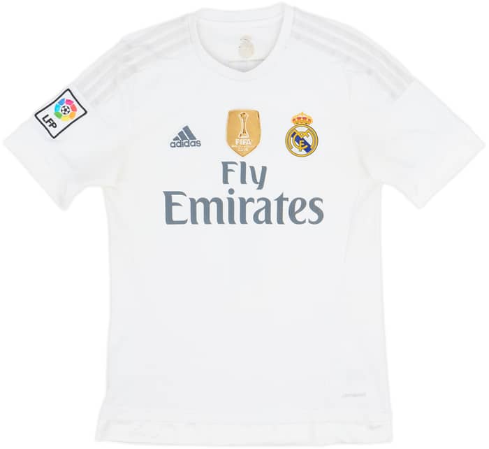 2015-16 Real Madrid Home Shirt Ronaldo #7 - 8/10 - (XL.Boys)
