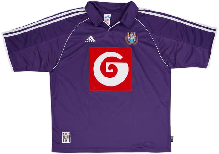 Camiseta de visitante del Anderlecht 1999-00 T.Haagen #10 - 9/10 - (XL)