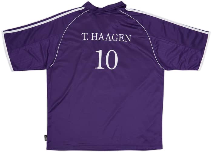Camiseta de visitante del Anderlecht 1999-00 T.Haagen #10 - 9/10 - (XL)