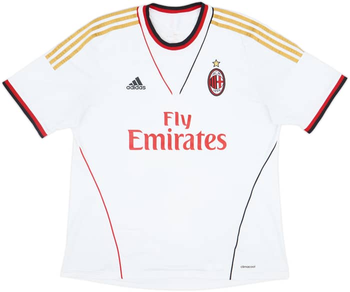 2013-14 AC Milan Away Shirt Balotelli #45 - 7/10 - (L)