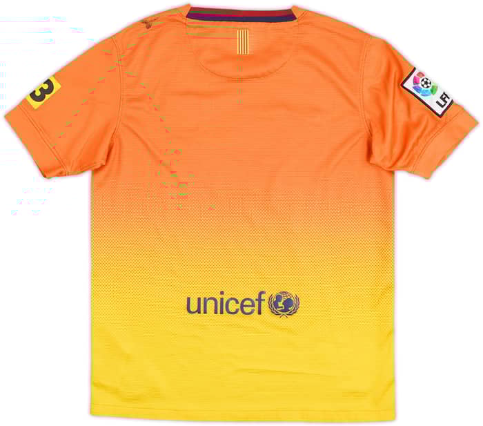 2012-13 Barcelona Away Shirt - 6/10 - (M.Boys)