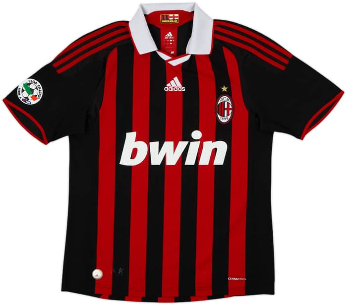 2009-10 AC Milan Home Shirt Gattuso #8 - 7/10 - (M)