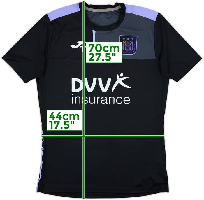 2023-24 Anderlecht Joma Staff Issue Training Shirt - 7/10 - (S)