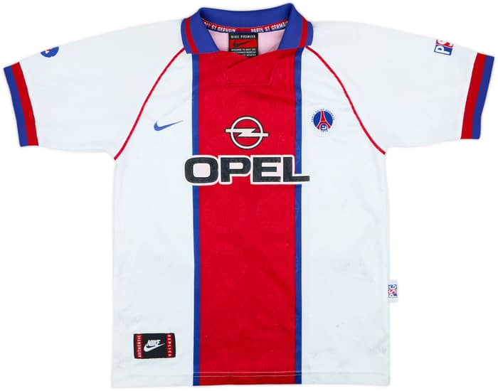 1996-97 Paris Saint-Germain Away Shirt Rai - 7/10 - (L.Boys)
