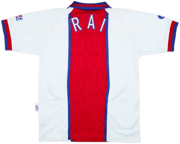 1996-97 Paris Saint-Germain Away Shirt Rai - 7/10 - (L.Boys)
