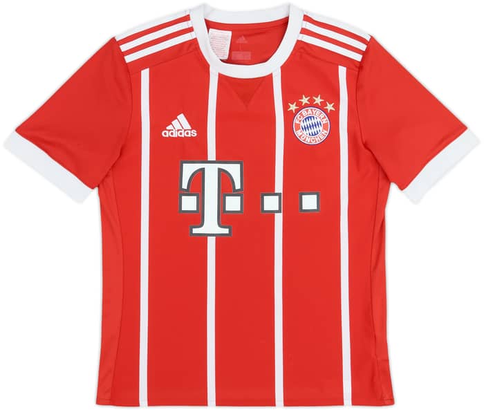 2017-18 Bayern Munich Home Shirt - 8/10 - (L.Boys)