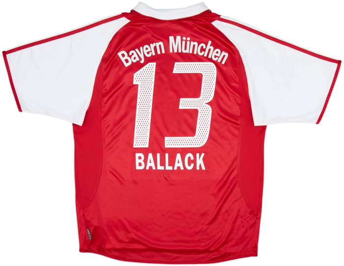 Camiseta de local del Bayern Munich 2004-05 Ballack #13 - 5/10 - (L)
