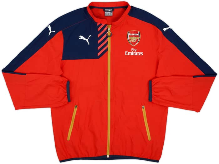 2015-16 Arsenal Puma Track Jacket - 7/10 - (M)