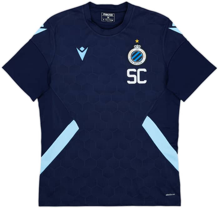 Camiseta Macron de entrenamiento edición para el personal del Club Brugge 2022-23 SC - 8/10 - (M)