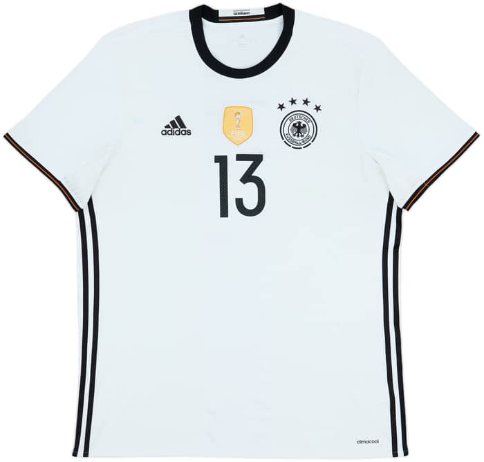 2015-16 Germany Home Shirt Muller #13 - 5/10 - (XL)