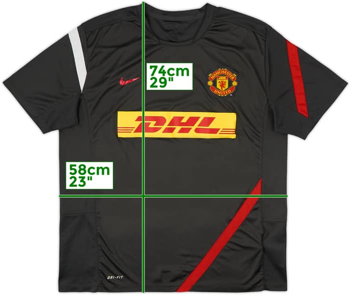 2012-13 Manchester United Nike Training Shirt - 5/10 - (XL)