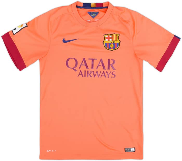 2014-15 Barcelona Away Shirt - 5/10 - (S)