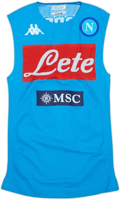 2019-20 Napoli Kappa Training Vest - 7/10 - (3XL|4XL)