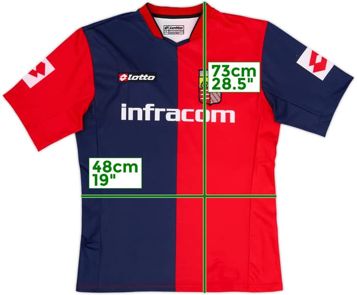 2006-07 Lumezzane Camiseta Local - 9/10 - (L)