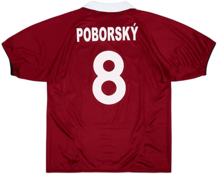 2004-05 Sparta Prague Basic Home Shirt Poborsky #8 - 8/10 - (L)