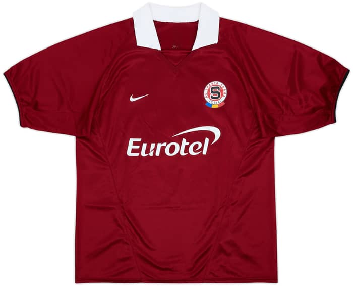 2004-05 Sparta Prague Basic Home Shirt Poborsky #8 - 8/10 - (L)