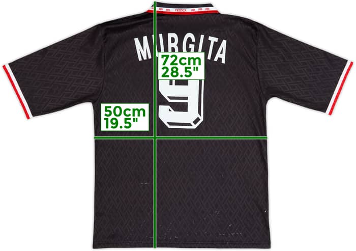 1995-96 Vicenza Away Shirt Murgita #9 - 6/10 - (S)