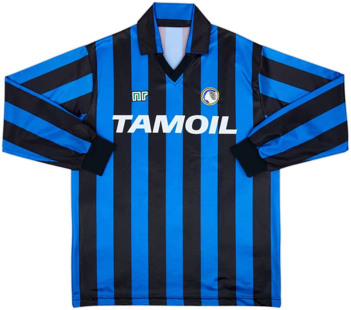 1990-91 Atalanta Home L/S Shirt - 8/10 - (XL)