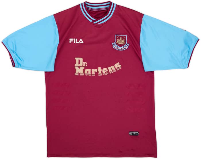 2001-03 West Ham Home Shirt Cole #26 - 7/10 - (M)
