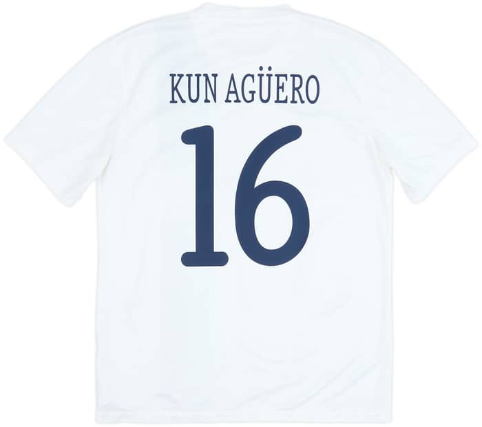2013-14 Manchester City Third Shirt Kun Aguero #16 - 8/10 - (M)