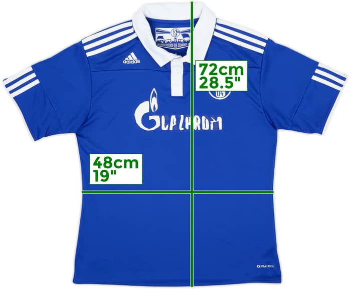 2010-12 Schalke Home Shirt - 4/10 - (L)