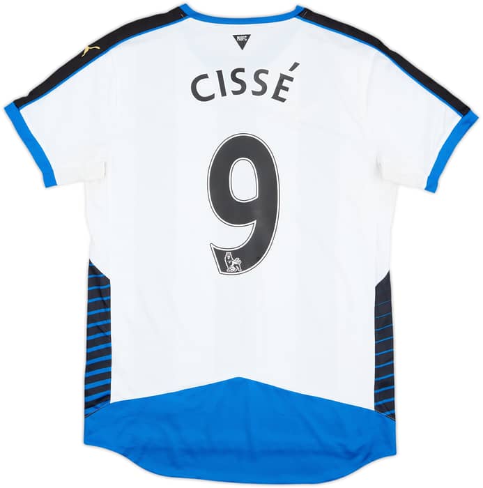 2015-16 Newcastle Home Shirt Cisse #9 - 6/10 - (M)