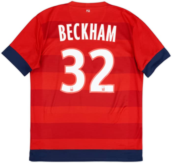 2012-13 Paris Saint-Germain Away Shirt Beckham #32 - 6/10 - (M)