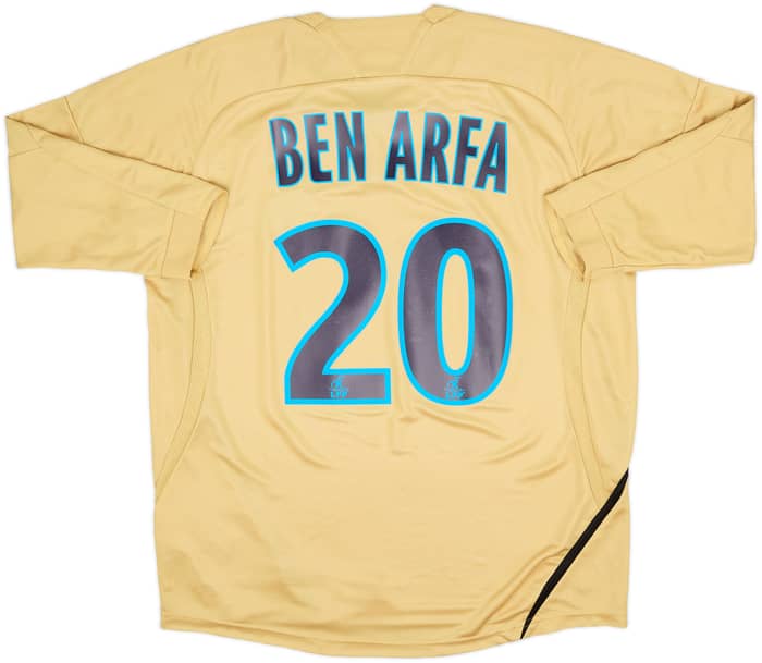 2008-09 Olympique Marseille Third Shirt Ben Arfa #20 - 8/10 - (M)