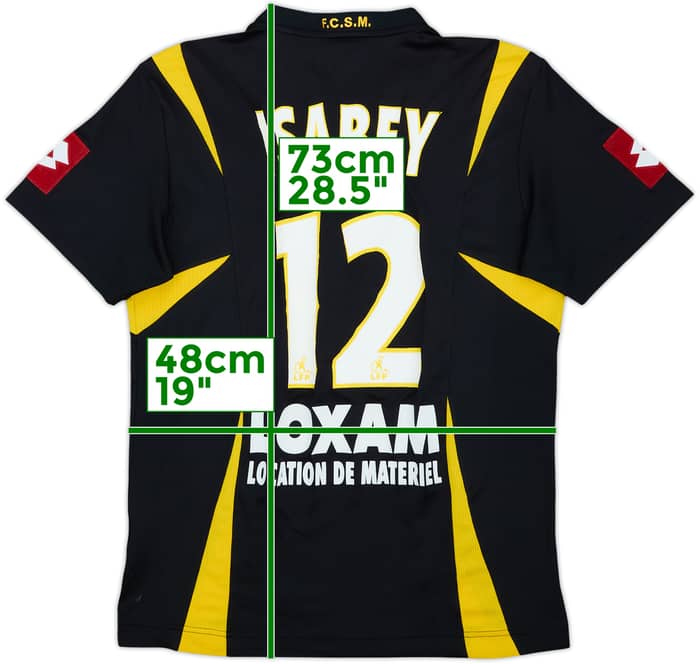 2006-07 Sochaux Away Shirt Isabey #12 - 6/10 - (L)