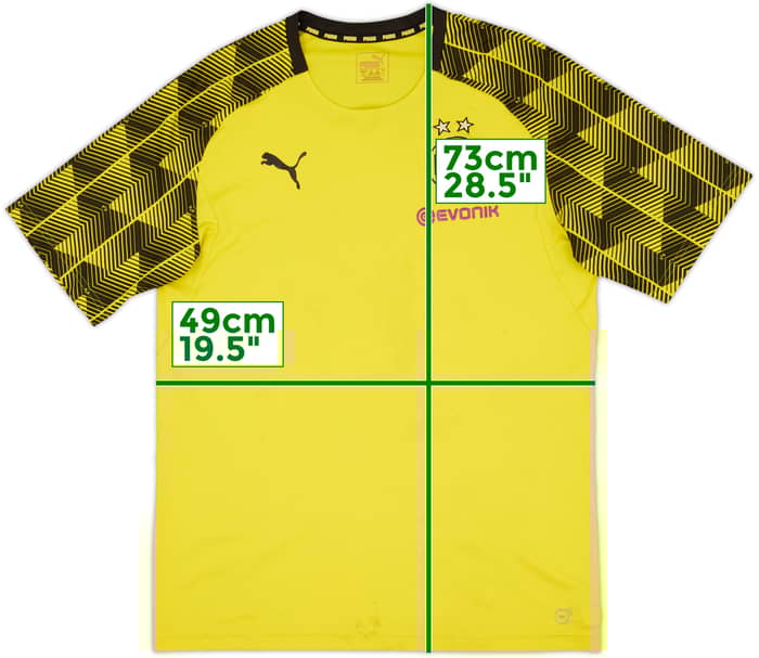 2017-18 Borussia Dortmund Puma Training Shirt - 5/10 - (L)