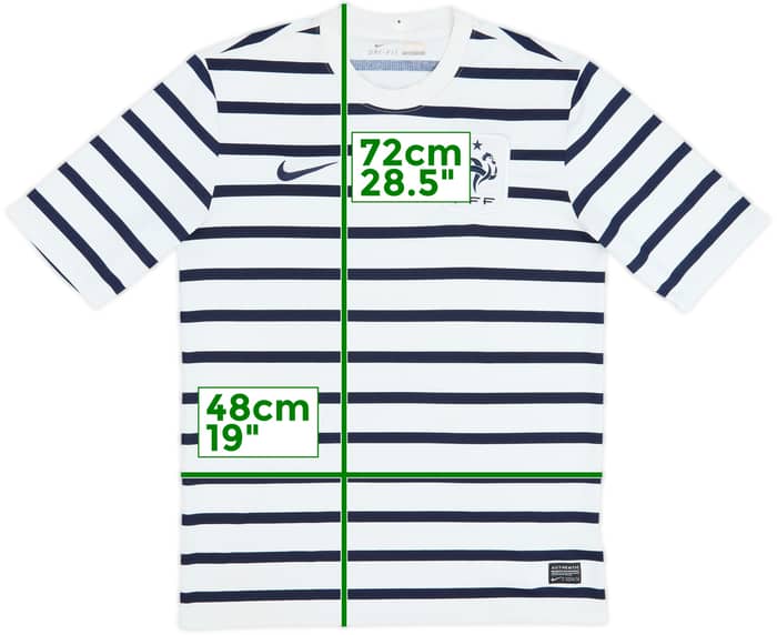 2011-12 France Away Shirt - 6/10 - (M)