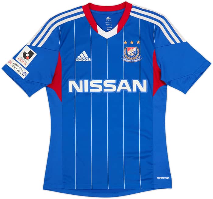 2013 Yokohama Marinos Authentic Home Shirt - 7/10 - (S)