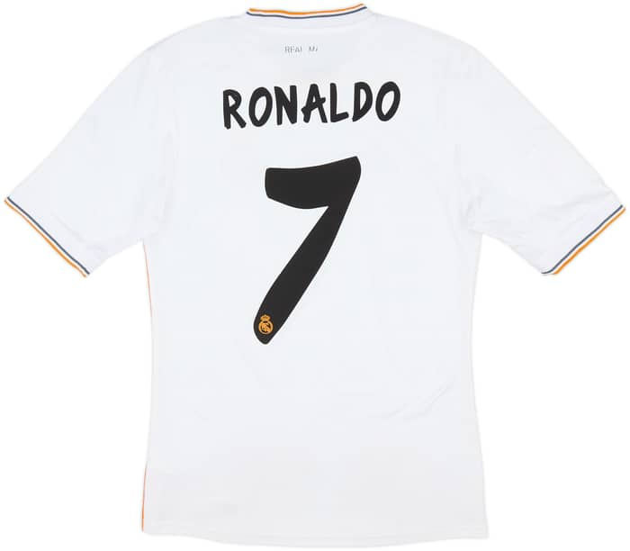2013-14 Real Madrid Home Shirt Ronaldo #7 - 7/10 - (S)