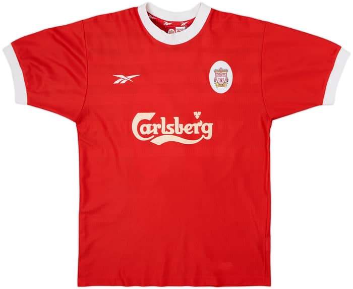 1998-00 Liverpool Home Shirt Owen #10 - 6/10 - (M)