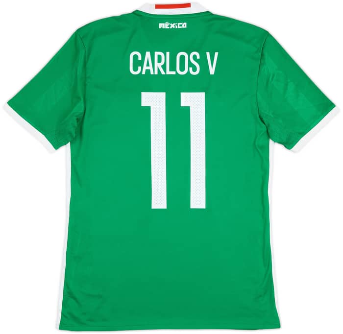 2016-17 Mexico Copa America Home Shirt Carlos V #11 (S)
