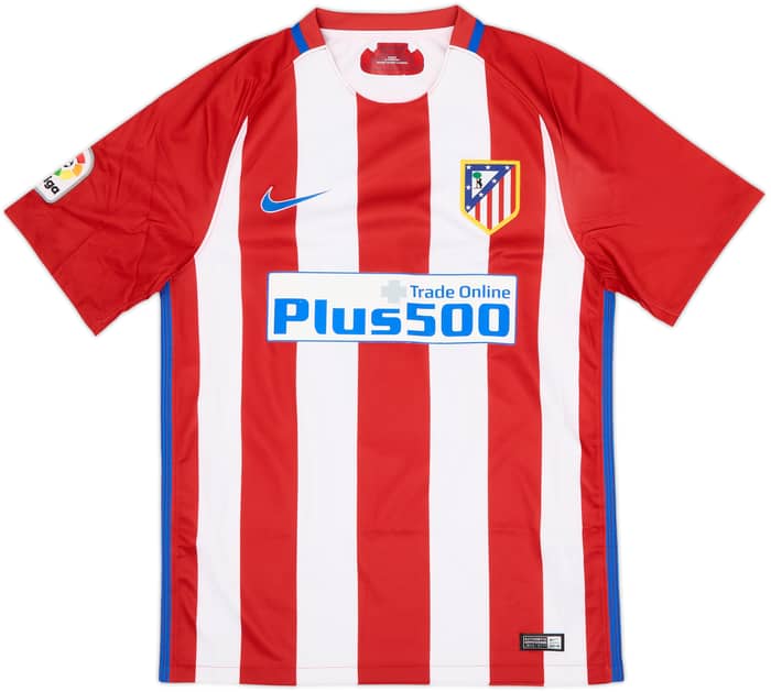 2016-17 Atletico Madrid Home Shirt Torres #9 - 6/10 - (S)
