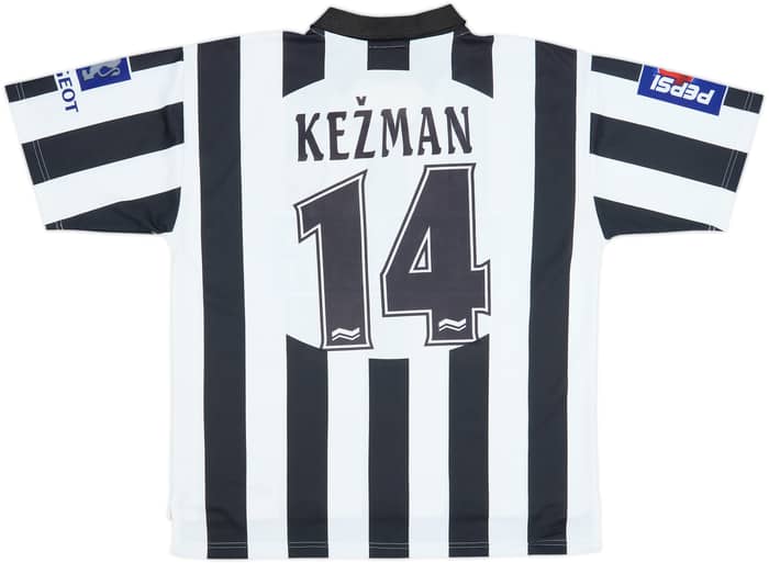 Camiseta de local del Partizan Belgrade 2001-02 Kezman #14 - 6/10 - (L)