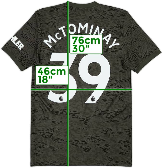2020-21 Manchester United Away Shirt McTominay #39 - 10/10 - (S)