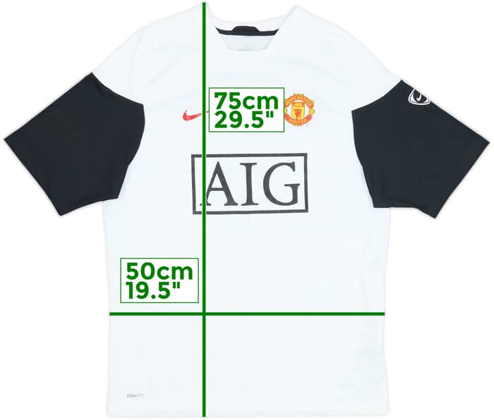 2009-10 Manchester United Nike Training Shirt - 8/10 - (M)